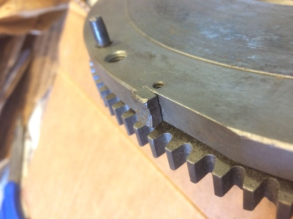 Flywheel sensor nub position, e24 1984